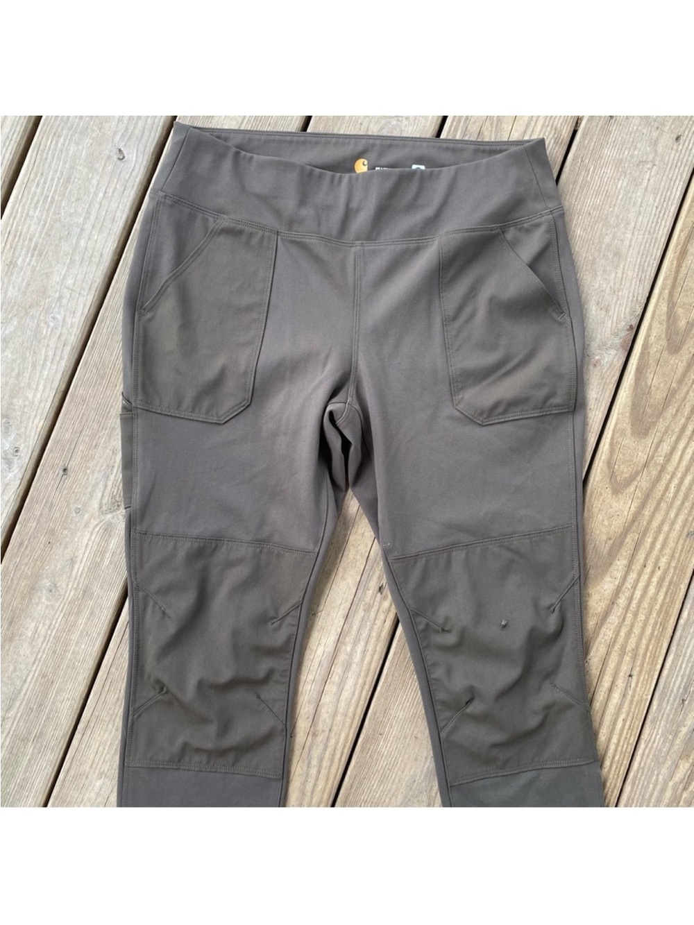 Carhartt Force Utility Knit Legging Dark Coffee L 12 14 - Picture 9 of 12